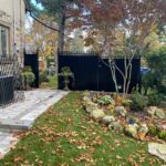 Aluminum Corrugated Fence Gates Installed in Thornhill