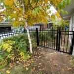 Aluminum Picket Fence Gate Installed in Scarborough