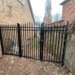 Aluminum Picket Fence Gate installation Oakville