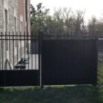 Aluminum Picket Fence Gate installed in Bolton