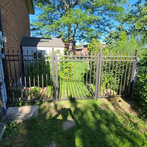 Image showcasing Aluminum Picket Fence Gates