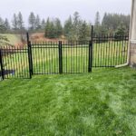 Aluminum Picket Fence Gates installed in Burlington