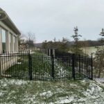 Aluminum Picket Fence Gates installed in Oakville (1)