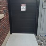 Aluminum Slat Privacy Door