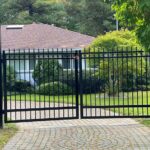 Automated Aluminum Picket Fence Gate Installation in Nobleton
