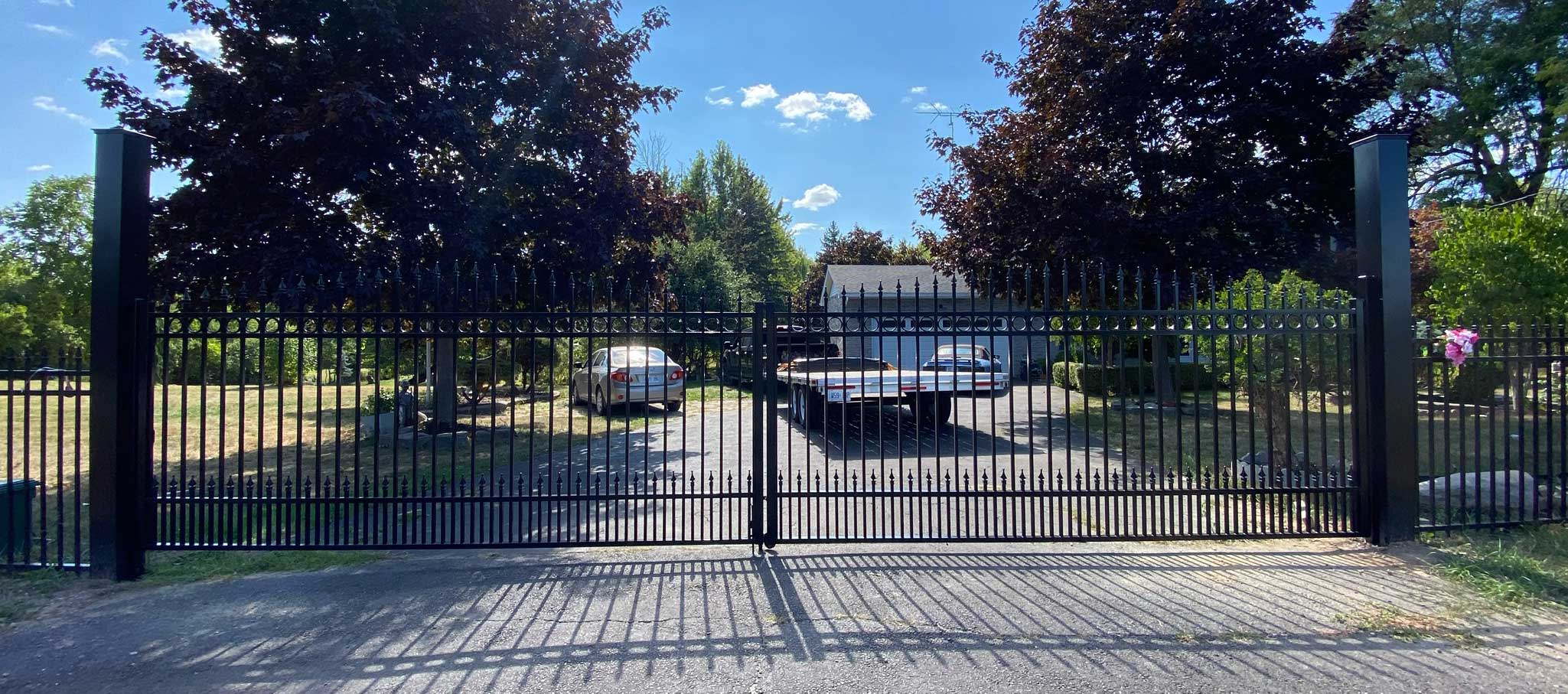 Automatic-Aluminum-Picket-Gates