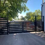 fence double door