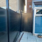 Horizontal Aluminum Fence Gates Installed in Oshawa