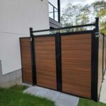 Horizontal-Vinyl-Fence-Gates-Installed-in-Oshawa