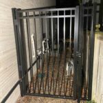 Modern Aluminum Picket Fence Gate Installed in Richmond Hill