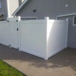 Vinyl Fence Gate Installed in Barrie