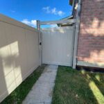 Vinyl Fence Gate Installed in Mississuaga