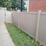 Vinyl Fence Gate Installed in Scarborough