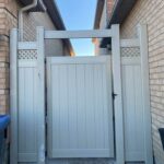 Vinyl Fence Gate Installed in Toronto