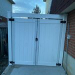 Vinyl Fence Gates Installed in Brampton